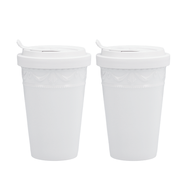KPM Coffee To-go Becher, KURLAND, Weiss
